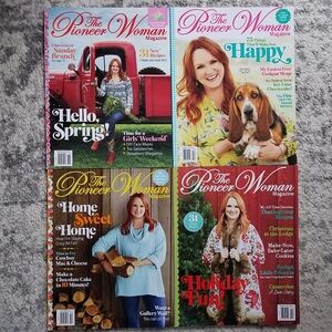 The Pioneer Woman Magazine Collection 2020 Set Ree Drummond Spring Summer Fall